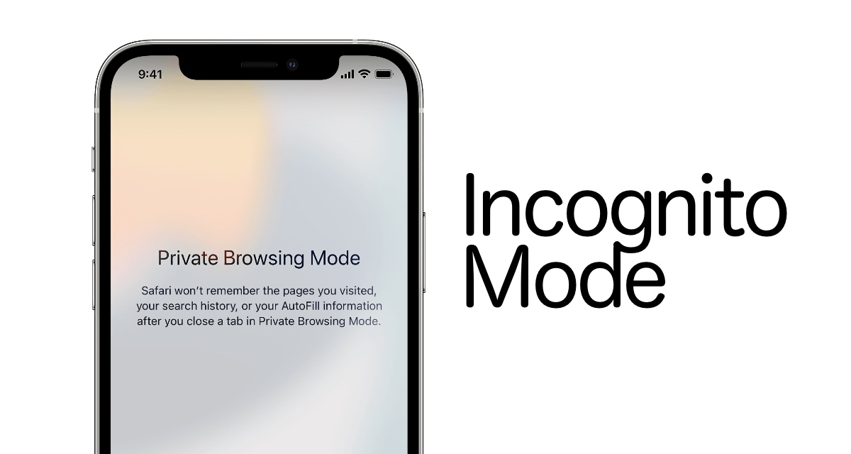 Incognito Mode iPhone